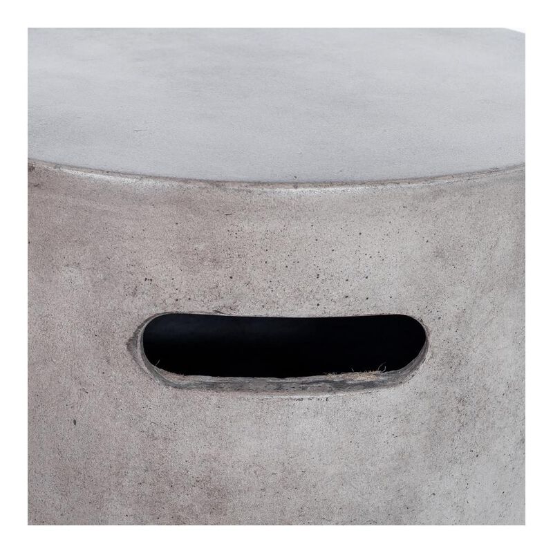 Moe’s Cato Outdoor Stool Dark Grey