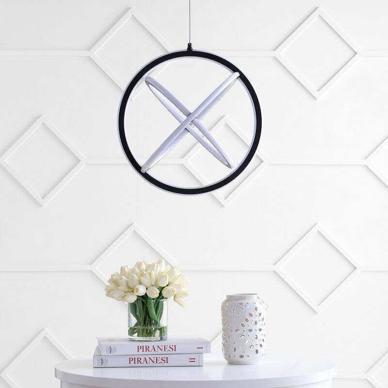 Orbit 16.5" Adjustable Integrated LED Metal Pendant