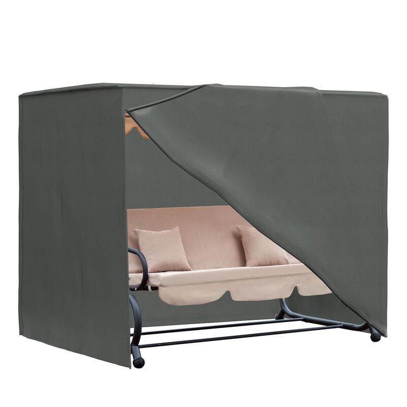 81" x 49" x 65" All Weather Garden Swing Chair Cover Waterproof Protector