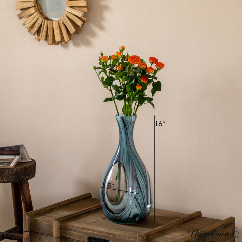 16-Inch Multitone Ceramic Table Vase