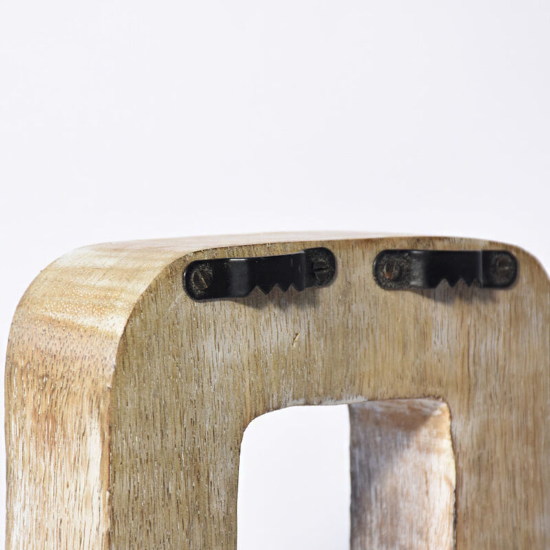 Vintage Natural Handmade Eco-Friendly "0" Numeric Number For Wall Mount & Table Top Décor