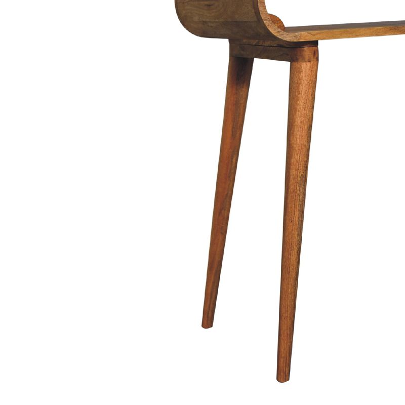 Amaya Chestnut Nordic Style solid wood  Console Table