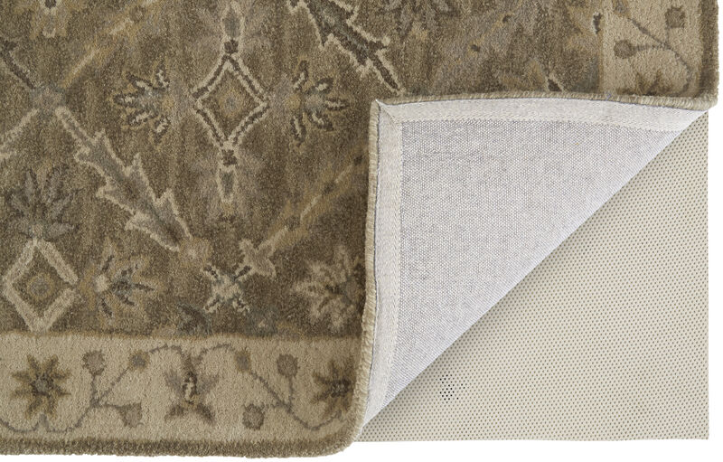 Eaton 8424F Green/Brown/Taupe 5' x 8' Rug