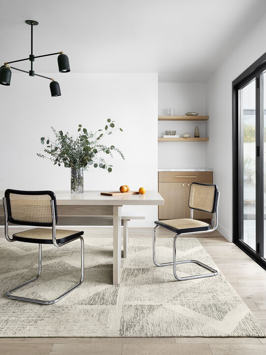 Milo MLO06 Lt Grey/Granite 3'6" x 5'6" Rug