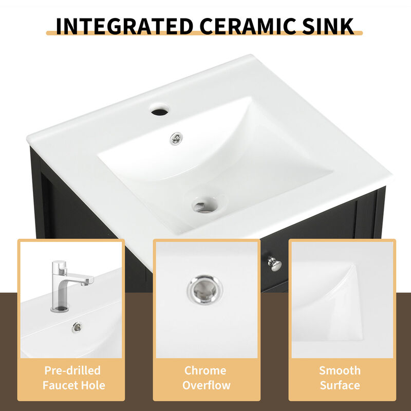 Merax 20" Bathroom Vanity with Sink