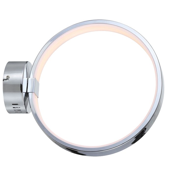 Nathaniel Dimmable Integrated LED Metal Wall Sconce