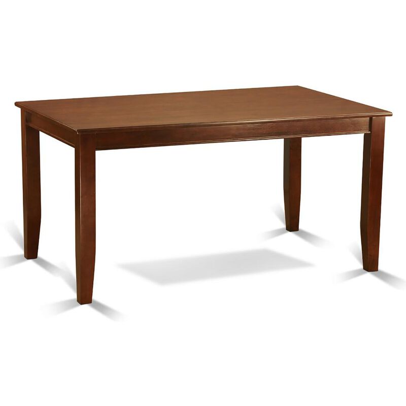 East West Furniture 7  Pc  Dining  room  set  for  6-  Dining  Table  and  6  Dining  Chairs