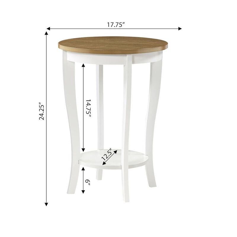 Convience Concept, Inc. American Heritage Round End Table