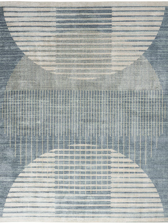 Astra Machine Washable ASW03 Blue 7'10" x 10' Rug