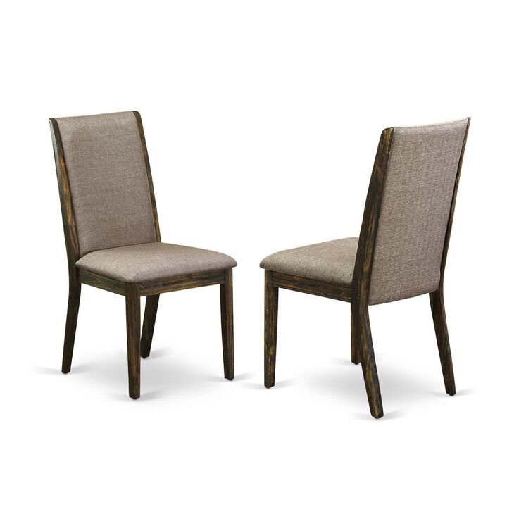 East West Furniture Parson Chairs-, LAP7T16