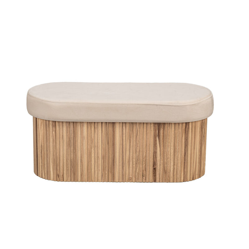 Scandinavian Design Bench with Storage