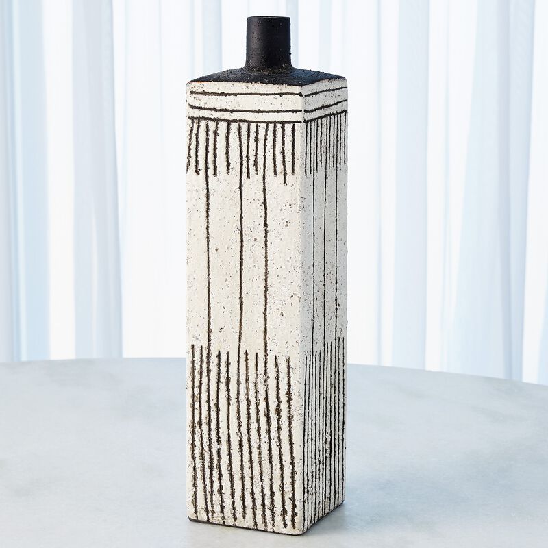 Graffiti Square Vase