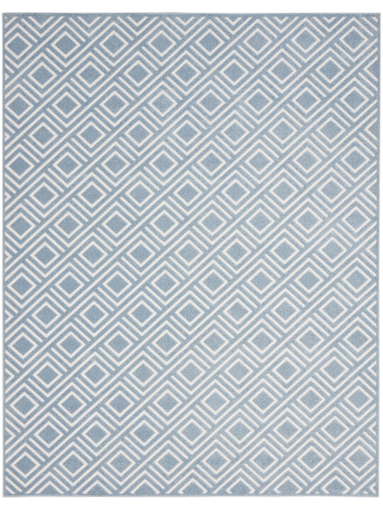Care Free CAF03 Blue 7'10" x 9'10" Rug