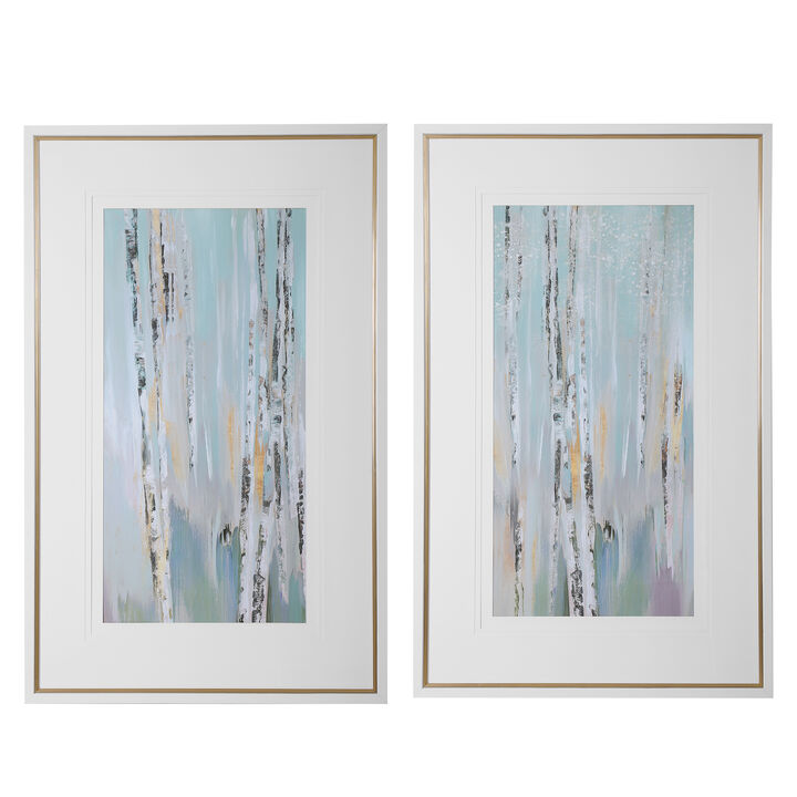Pandora's Forest Abstract Art, (Set of 2)