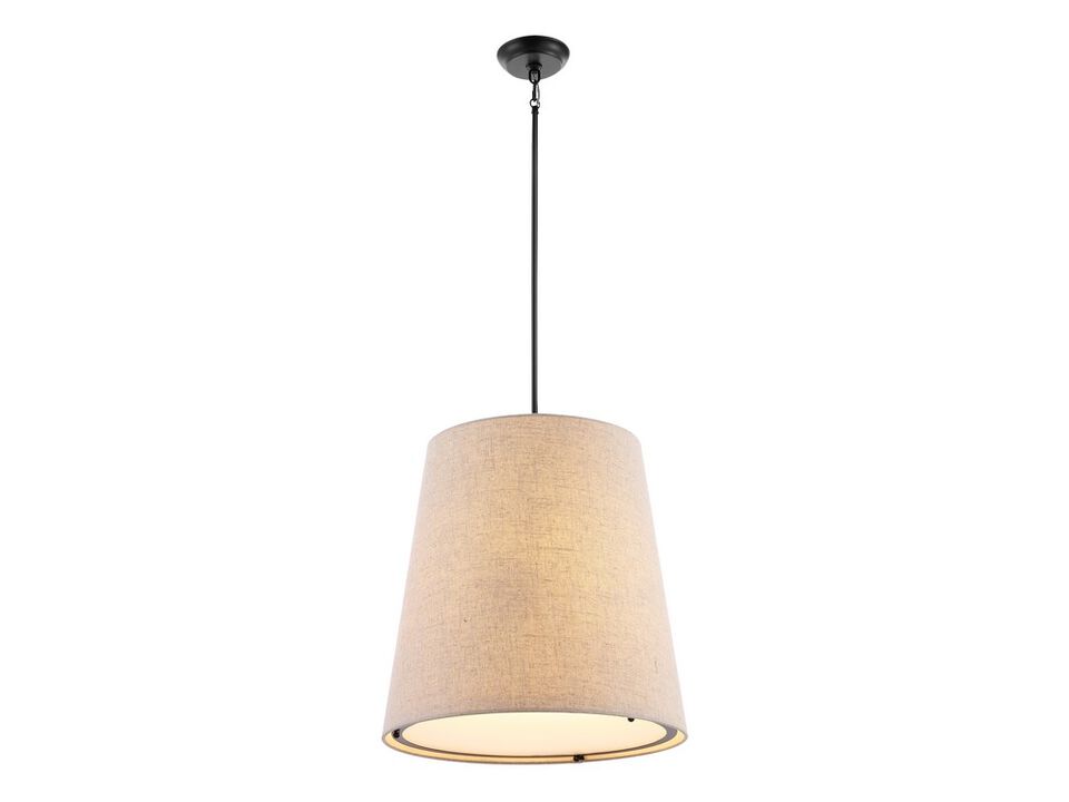 Arden 1-Light Farmhouse Bohemian Iron LED Pendant