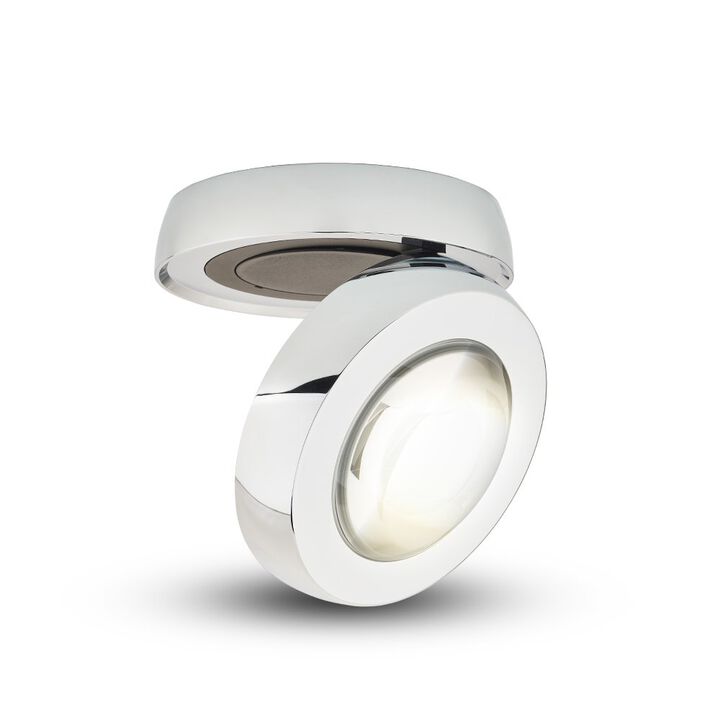VONN Lighting LED Adjustable Wall +Ceiling Mount VMCL004701A008CH, Chrome