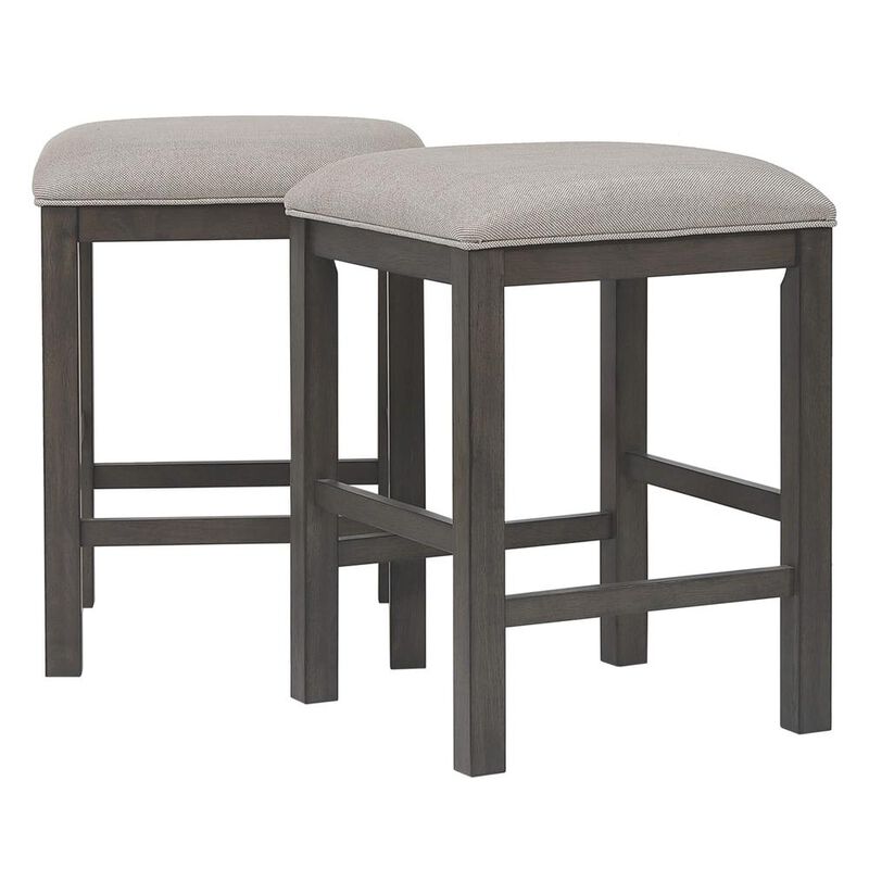 Sunset Trading Shades of Gray 65 Rectangular Narrow Pub Table