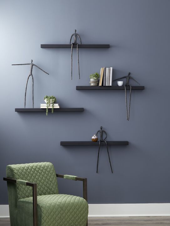 Moveable Man on Shelf, Sitting A