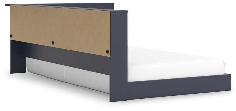 Twin Bookcase Storage Bed