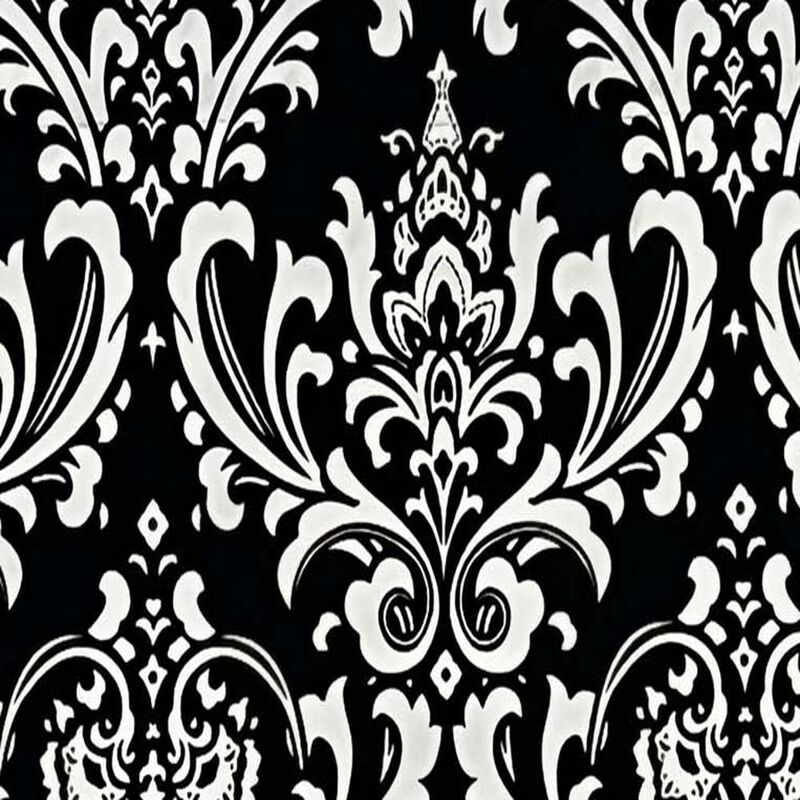 Ozbourne Cornice Syel 3" Rod Pocket Valance 50" x 17" Black by RLF Home
