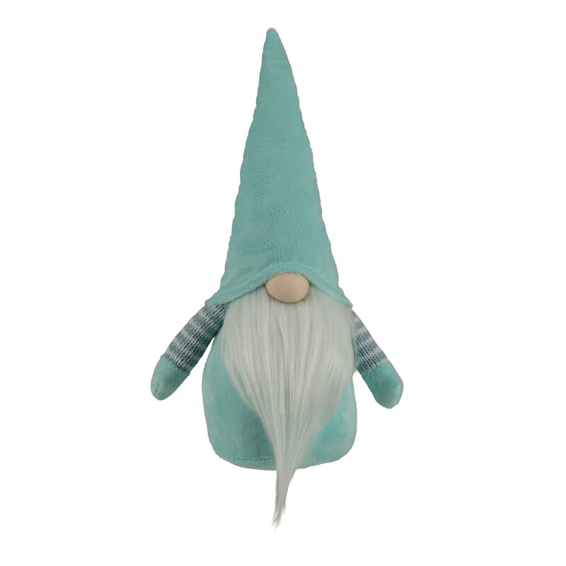 12" Sky Blue and White Spring Gnome