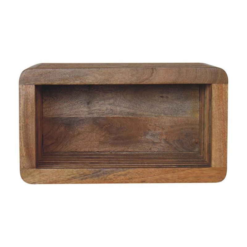Artisan Furniture Solid Wood Soba Wall Mounted Bedside