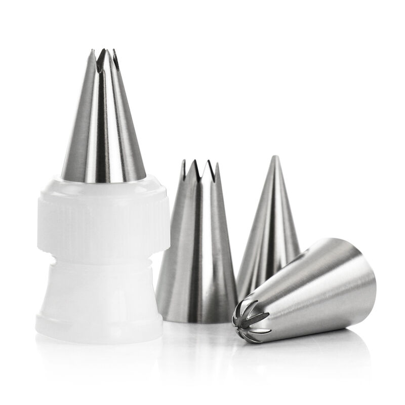 Martha Stewart 16 Piece Stainless Steel Assorted Cake Decorating Nozzles