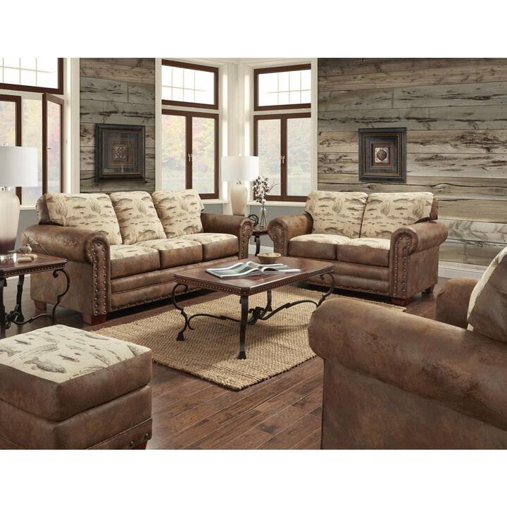 American Furniture Classics Angler's Cove Ottoman
