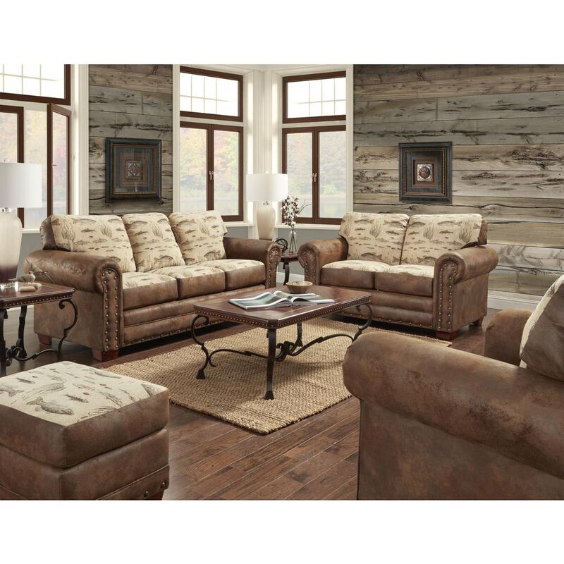 American Furniture Classics Angler's Cove Ottoman