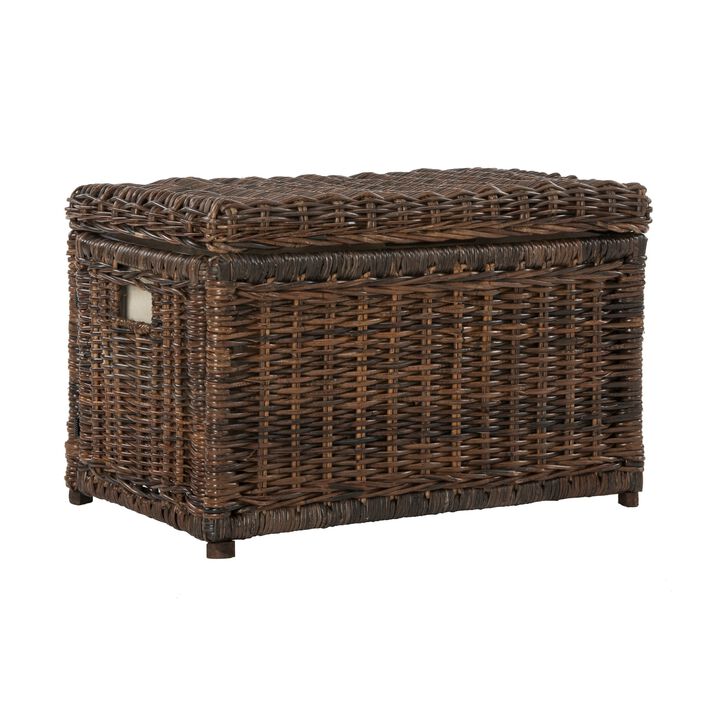 Elijah Wicker Storage Trunk
