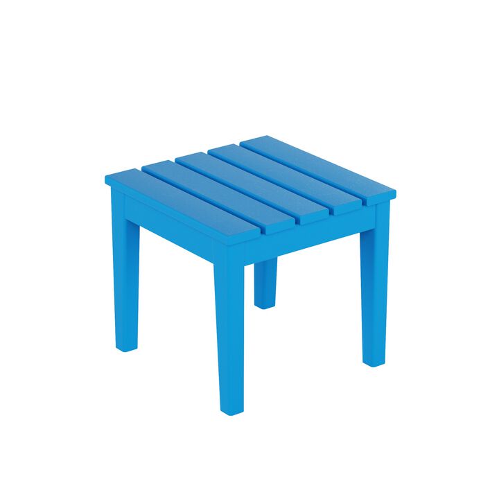 WestinTrends Outdoor Patio Modern Adirondack Side Table