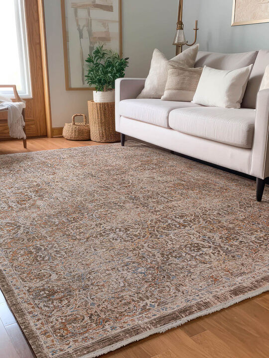 Vienna VI7 Chocolate 20" x 30" Rug