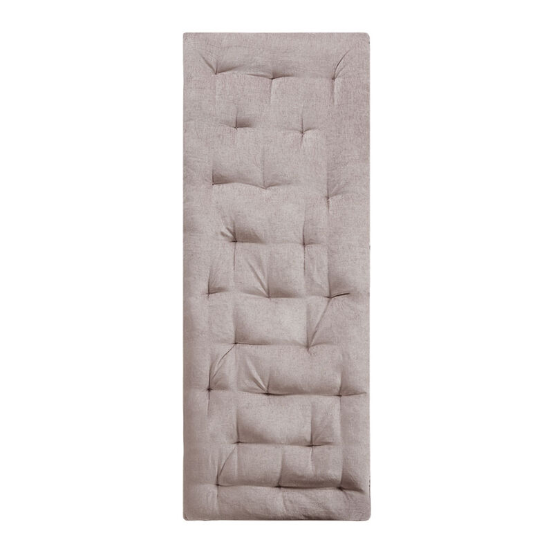 Gracie Mills Lucien Chenille Lightweight Long Lounger Floor Pillow Cushion