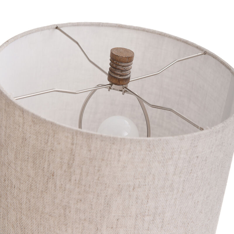 Round Roanoke Table Lamp