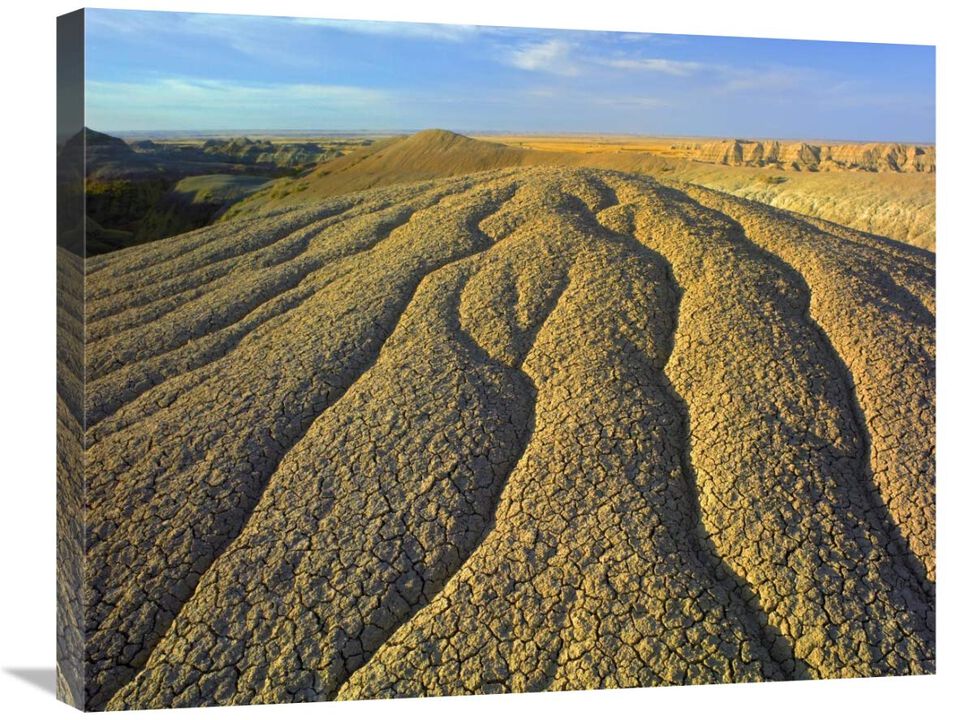 Badlands National Park, South Dakota-Canvas Art-28x22