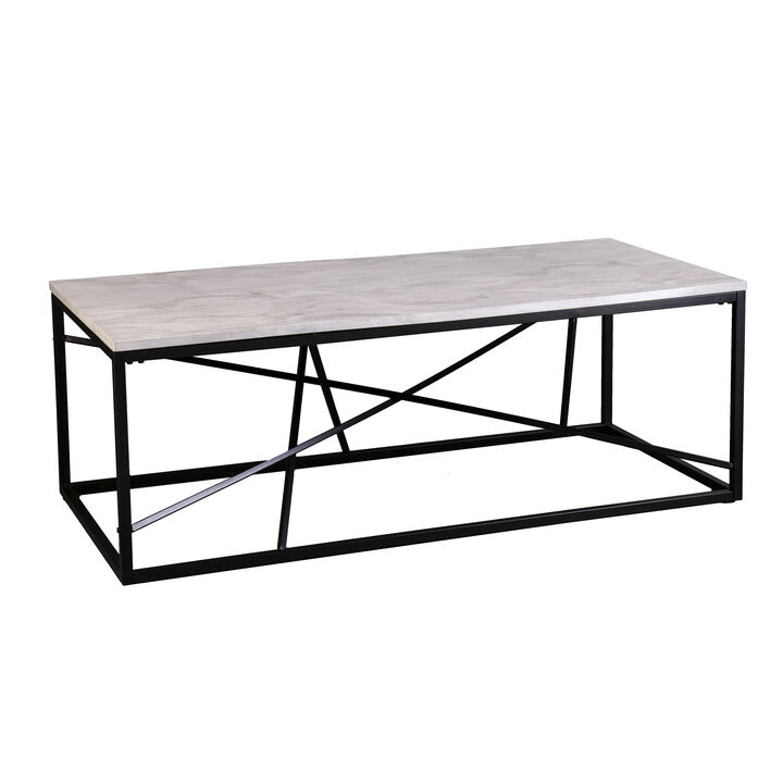 Aubrey Marble Cocktail Table