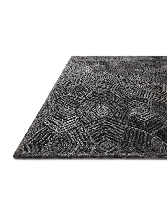 Prescott PRE01 Charcoal 18" x 18" Sample Rug