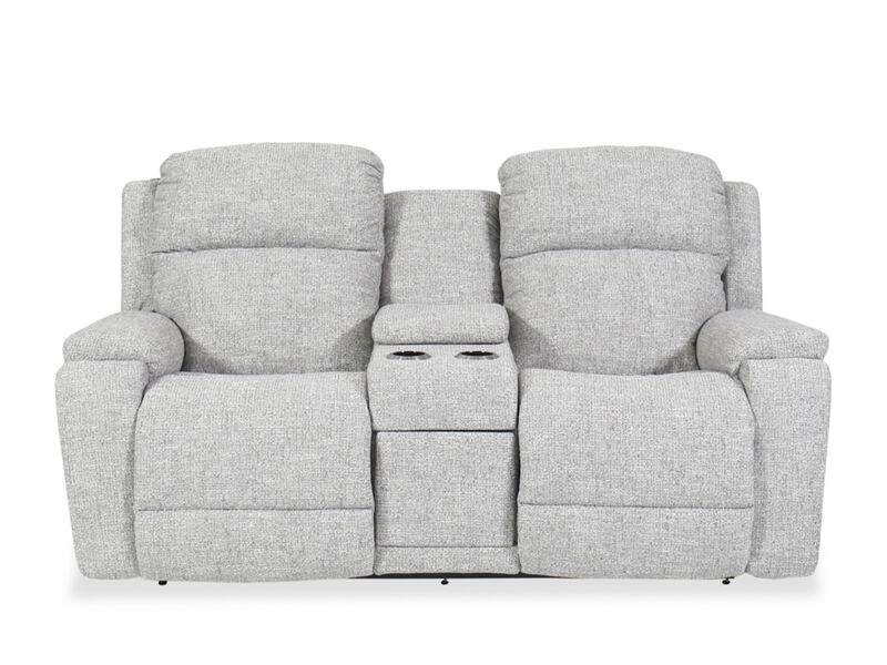 Dorian Power Reclining Loveseat with Headrest, Lumbar and Console