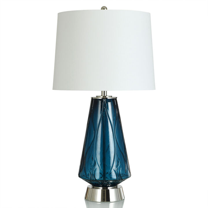 Glass Steel Table Lamp IV
