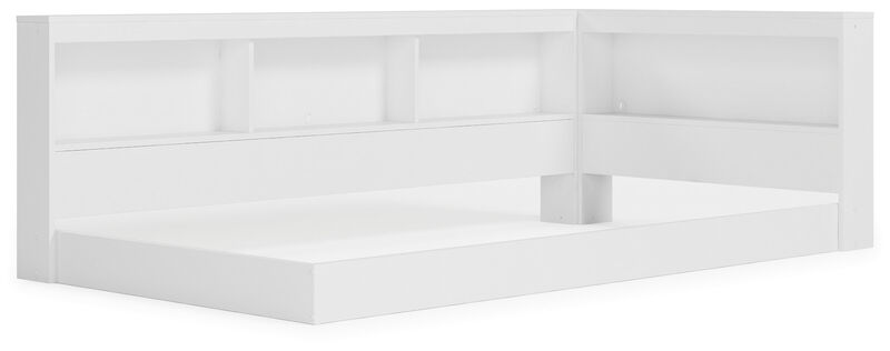 Twin Bookcase Storage Bed