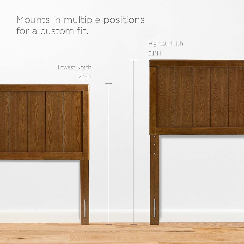 Modway - Alana Full Wood Platform Bed With Splayed Legs