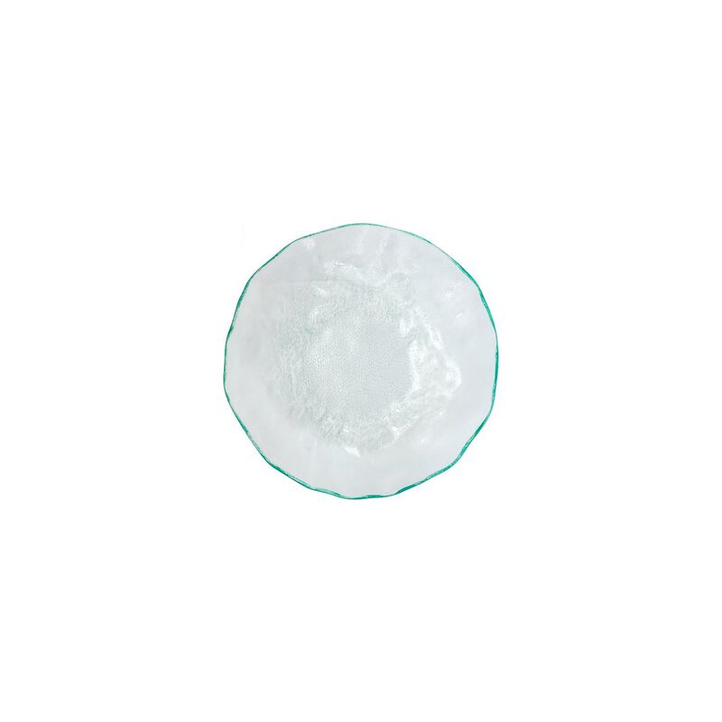 Glass Dinnerware dia.8" h:2" 16 oz. Round Clear Glass Bowl (Set of 4)