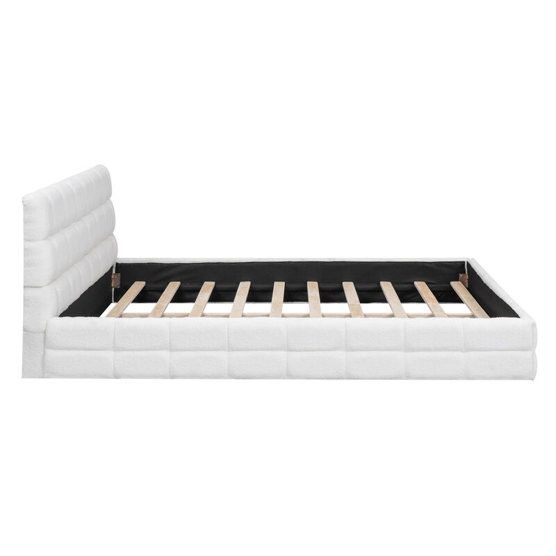 Merax Classic Upholstered Platform Bed