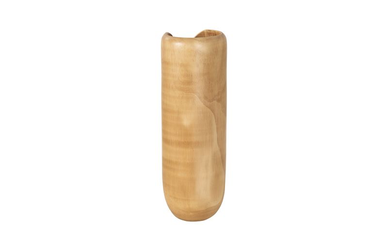 Interval Large Wood Vase