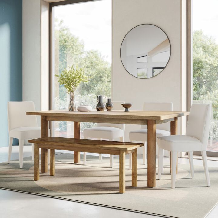 Jofran Mid-Century Modern Contemporary Upholstered Vintage Dining Chair (Set of 2)