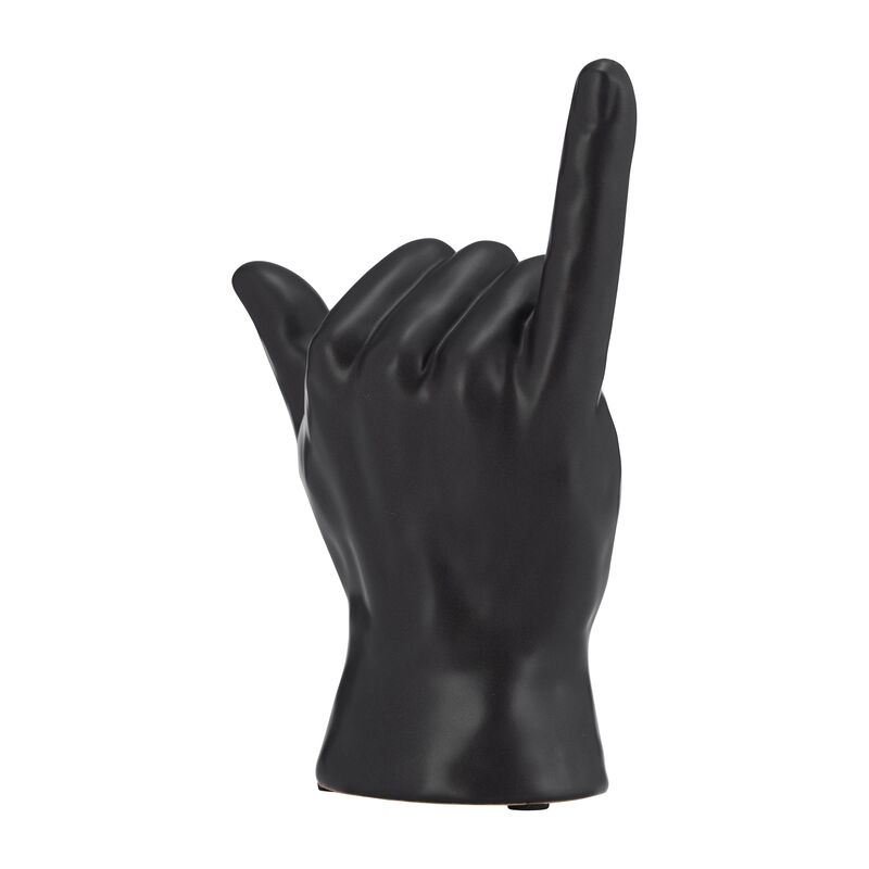 Black 7" "Hang Loose" Hand