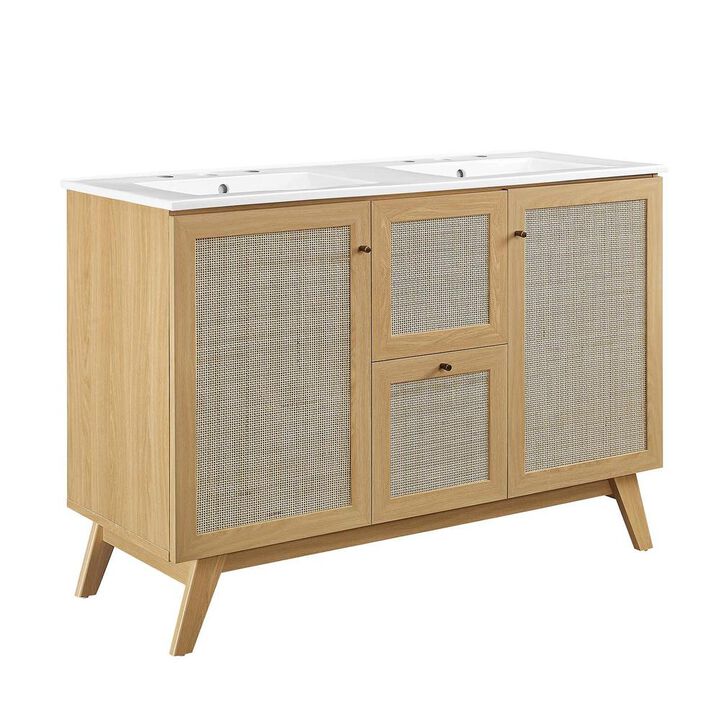 Modway Soma 48” Double Sink Bathroom Vanity