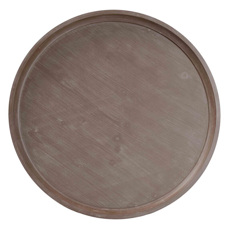Baxton Studio Madrona French Country Antique Brown Wood Coffee Table