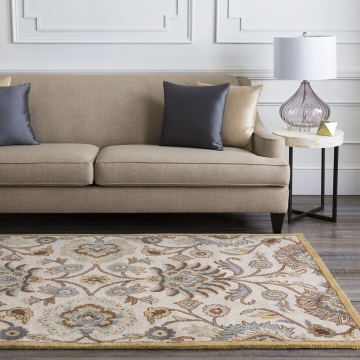 Caesar CAE-1192 6' x 9' White Rug