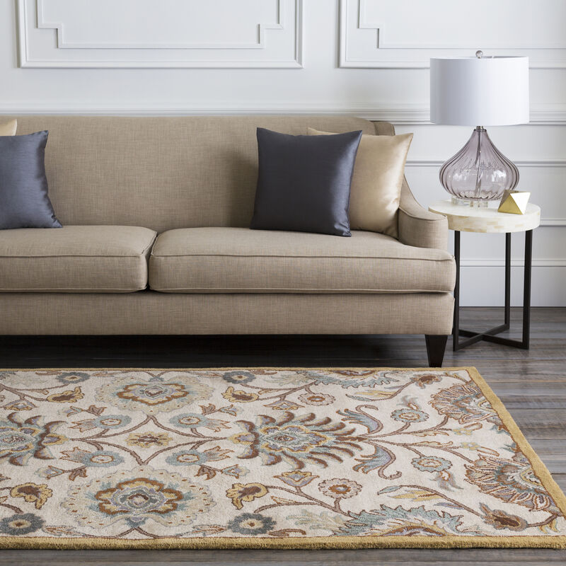 Caesar CAE-1192 6' x 9' White Rug